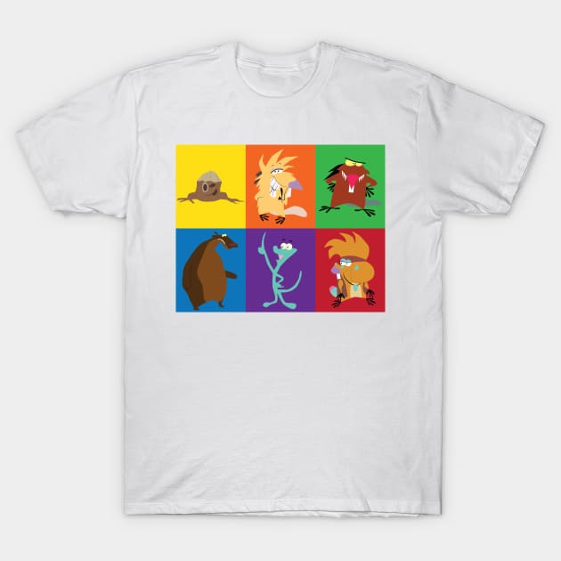 Angry Beavers T-Shirt by ehaverstick